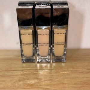 Givenchy Teint Couture Everwear Foundation Trio Y110, P110, Y200